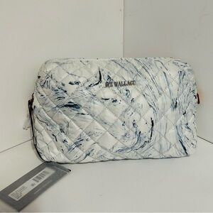 MZ Wallace Large Mica Cosmetic Marble Print